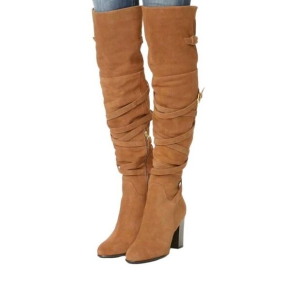 SAM EDELMAN Sable Over The Knee Boot Size 6.5M - Picture 1 of 10
